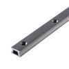 Imagen de Riel aluminio para carro con rodamientos 32 mm, largo 2 metros