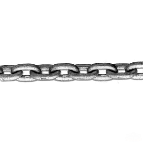 Imagen de Cadena Galvanizada 6mm Eslabón Corto