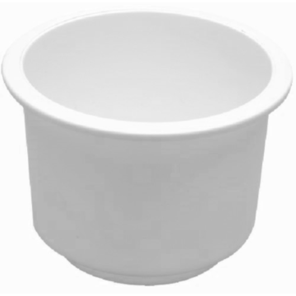 Imagen de Posavasos de PVC blanco 4"