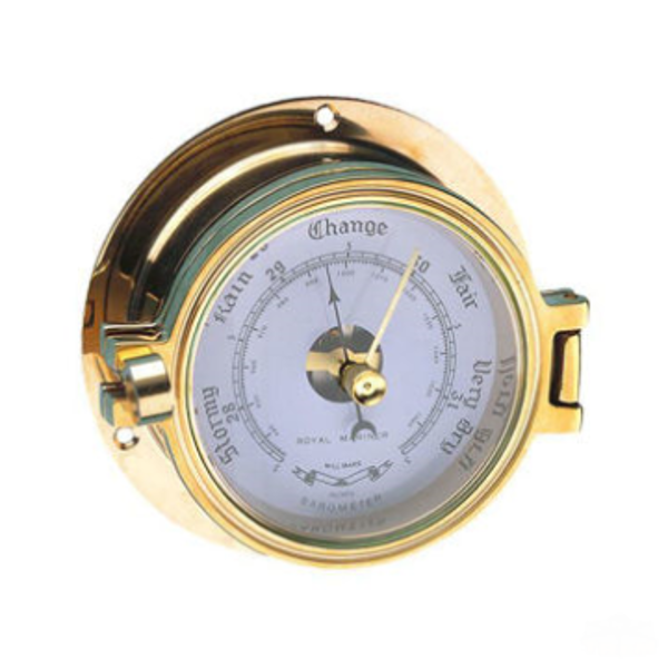 Imagen de Reloj de mamparo bronce 70mm