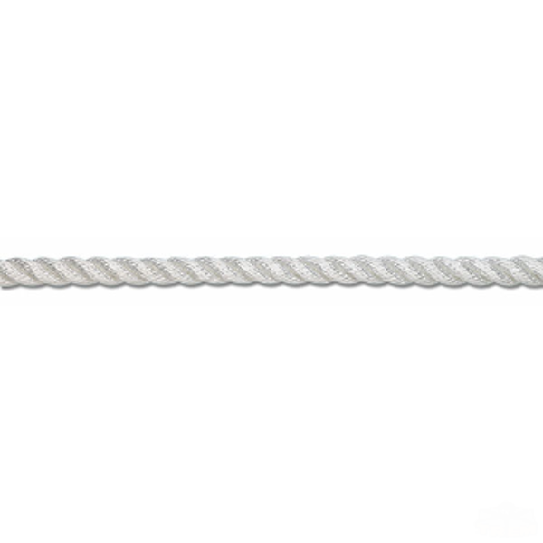Imagen de Cabo amarra nylon torneado blanco 8mm