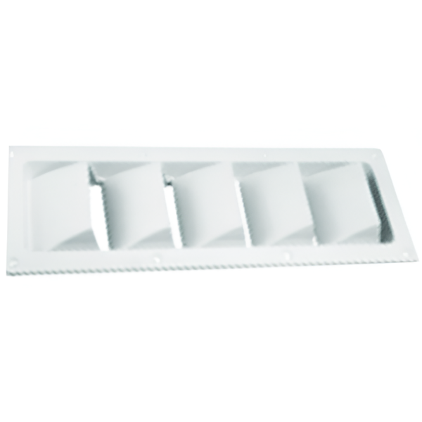 Imagen de Ventilete rectangular de plástico blanco lateral