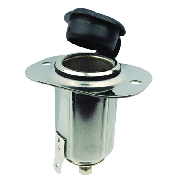 Imagen de Toma 12v Acero Inoxidable