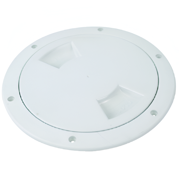 Imagen de Tapa estanca PVC blanca 6"