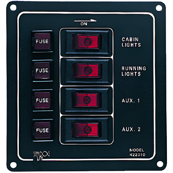 Imagen de Panel eléctrico 4 llaves