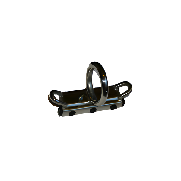 Imagen de Carro para tangón riel 32mm con orejas para cabo