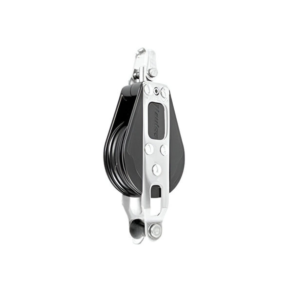 Imagen de Motón Simple Aluminio con destorcedor y arraigo