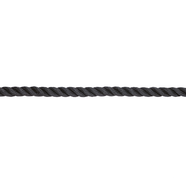Imagen de Cabo amarra nylon torneado negro 24mm