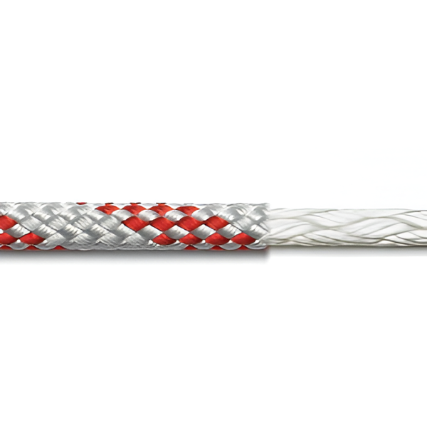 Imagen de Cabo Sirius 300 6mm blanco-rojo