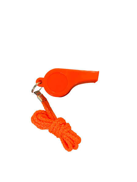 Imagen de Silbato naranja para chaleco