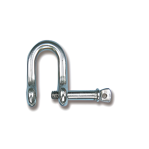Imagen de Grillete recto inoxidable con perno imperdible 10mm