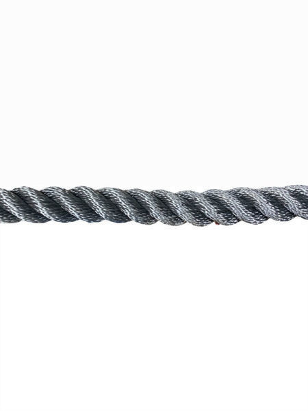 Imagen de Cabo amarra nylon torneado gris 22mm