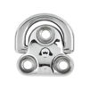 Imagen de Punto fijo de cubierta 3 tornillos 6mm acero inoxidable Wichard