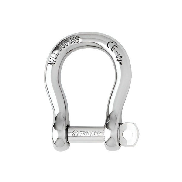 Imagen de Grillete corazón 6 mm perno fijo